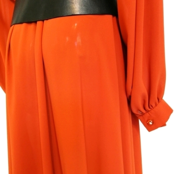 COPY - VINTAGE Grecian Cowl Neck Goddess Dress - 80s Glamour | TheStyleMinr.com - Picture 9 of 17